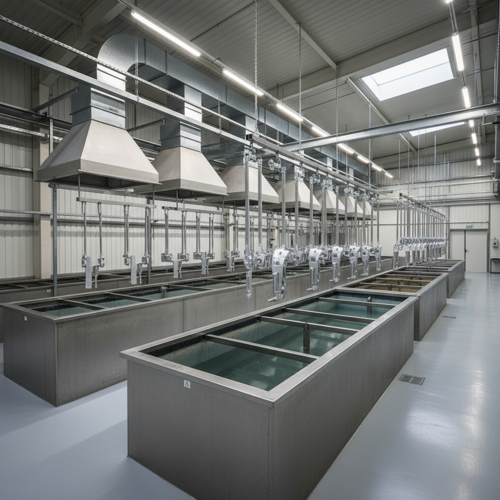 Industrial metal coating line